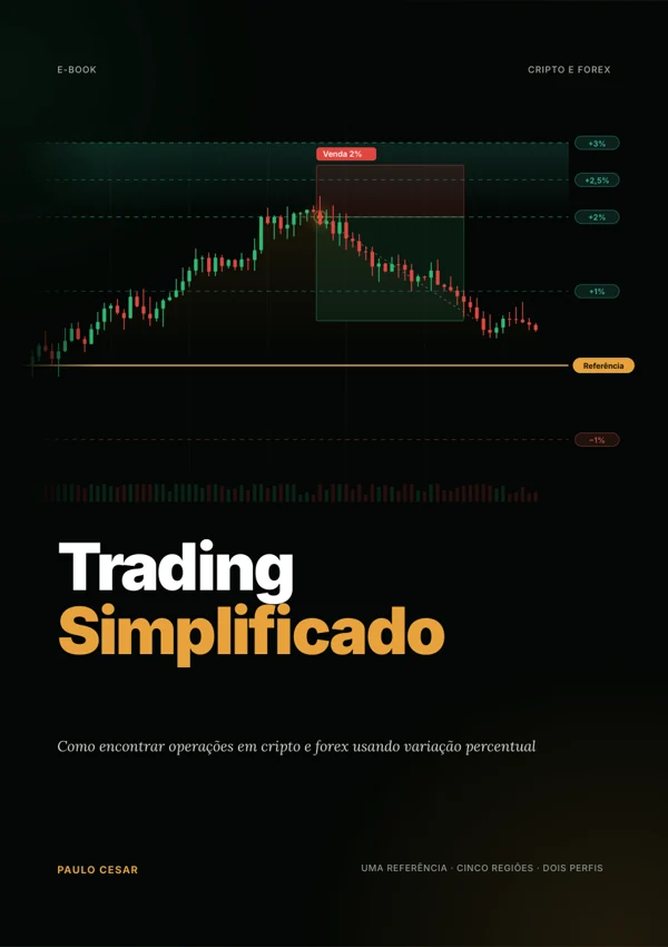 Capa do e-book Trading Simplificado, de Paulo Cesar
